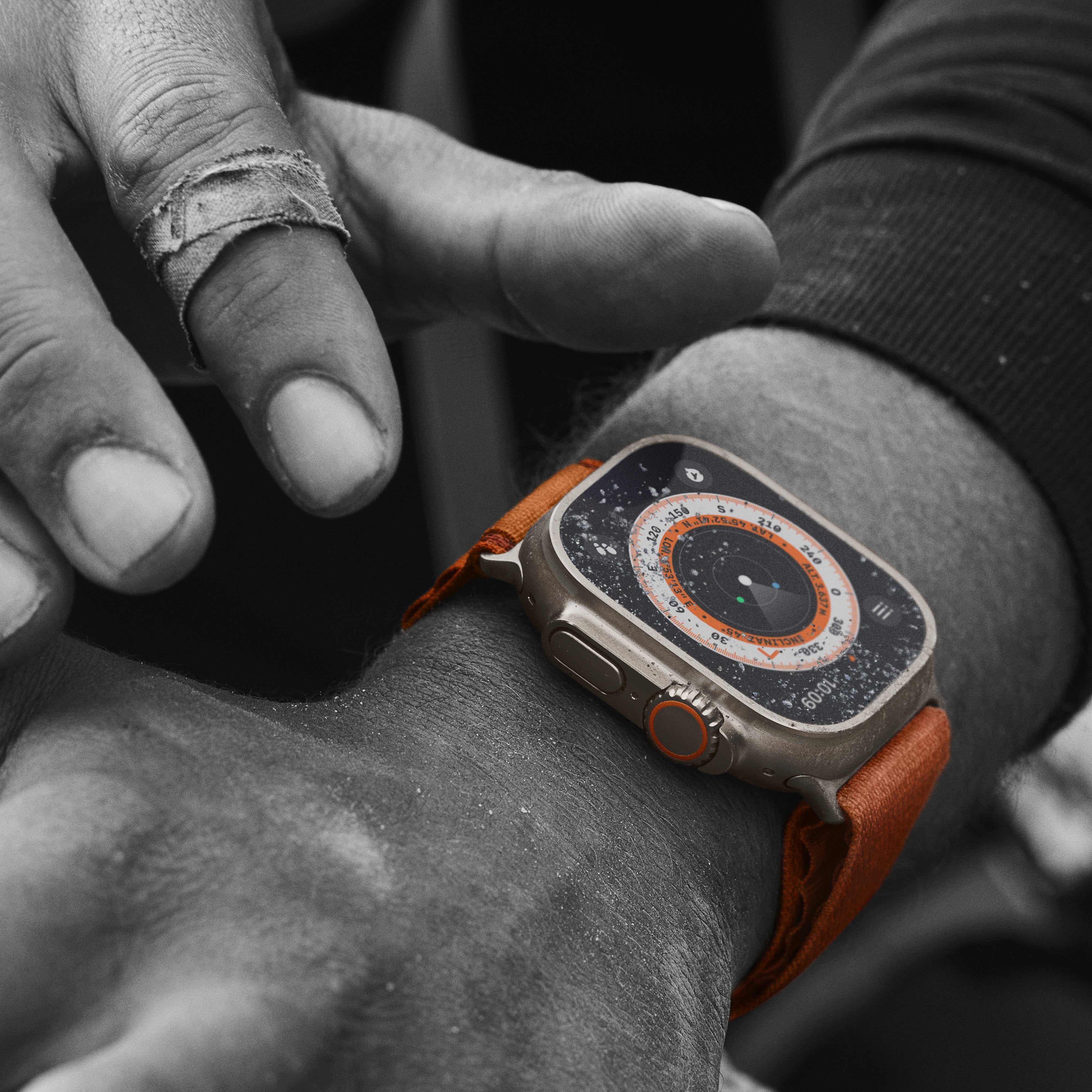 EAN 194253425410 - Apple Watch Ultra OLED 49 mm Digital 410 x 502 Pixeles Pantalla táctil 4G Titanio Wifi GPS (satélite) imagen 5