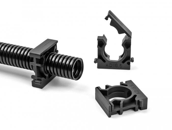 Delock 60482 Organizador De Cables Pasacables Negro 8 Pieza(S)
