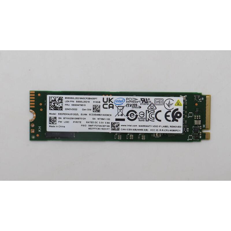 512gb M.2 Pcie 3.0 X4  Internal Ssd