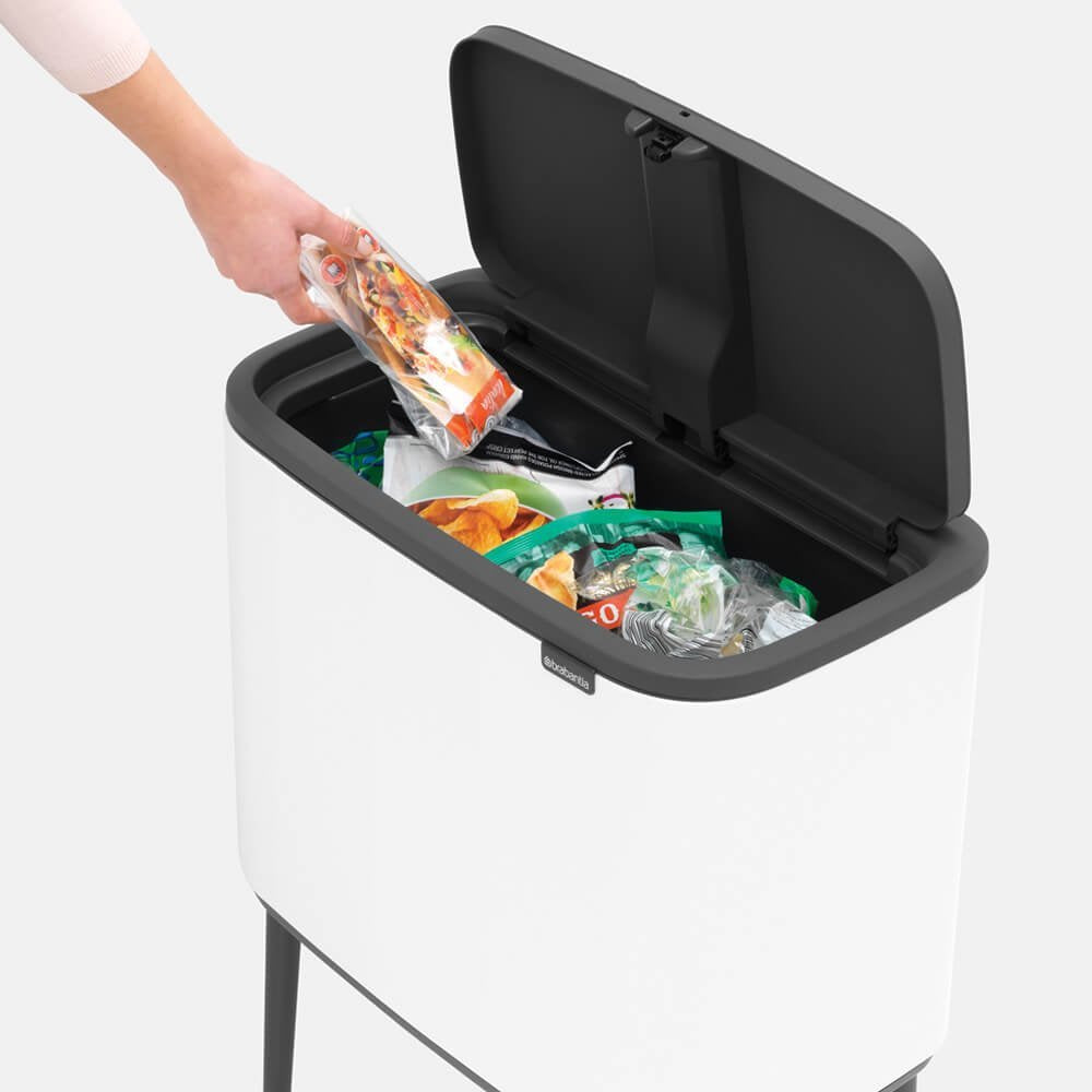 Brabantia 313509 Papelera 36 L Rectangular Plástico Blanco