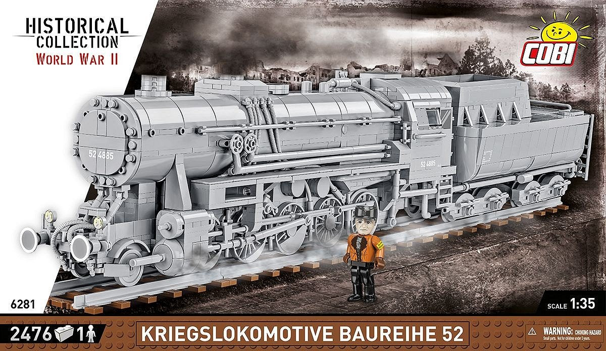 Juguete De Construcción Locomotora De Guerra Cobi Serie 52,  Escala 1:35 Cobi-6281