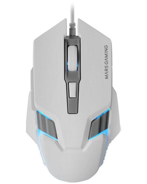 Ratón Gaming Mars Gaming Mm024 Hasta 4000 Dpi Blanco
