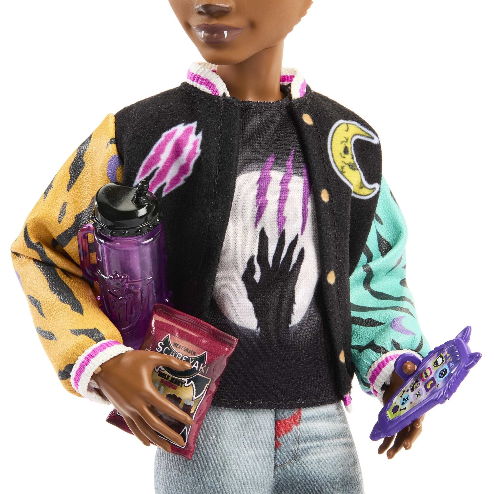 Muñeca  Mattel Monster High Clawd Wolf Hnf65