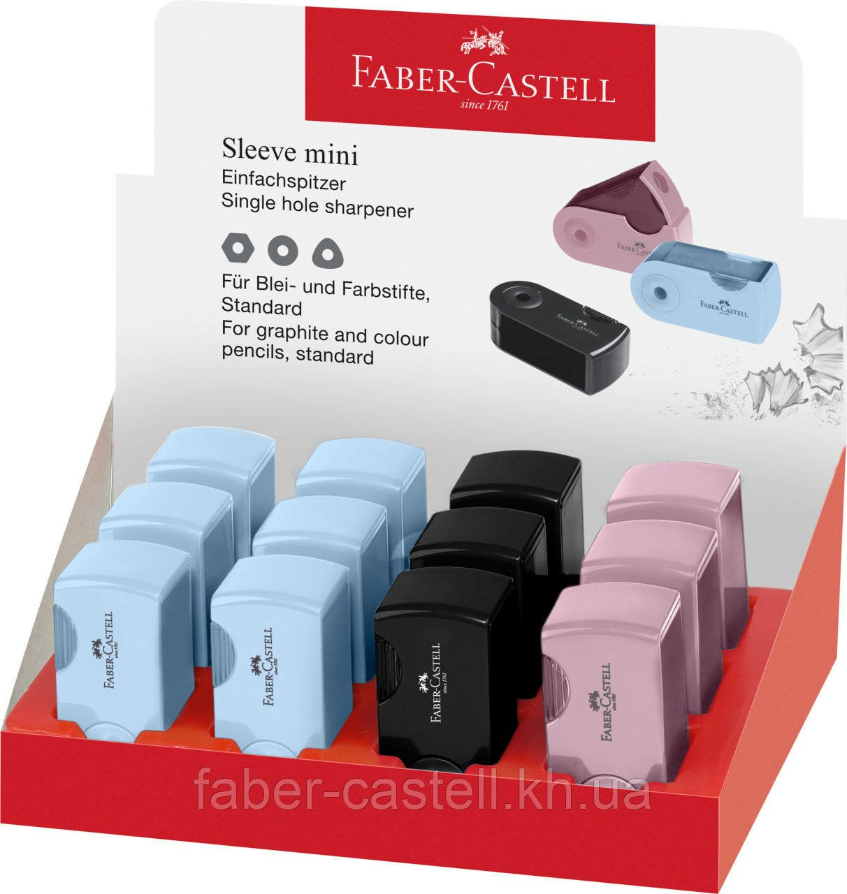 Faber-Camell Spitzdose Sleeve Mini New Harmony Farben