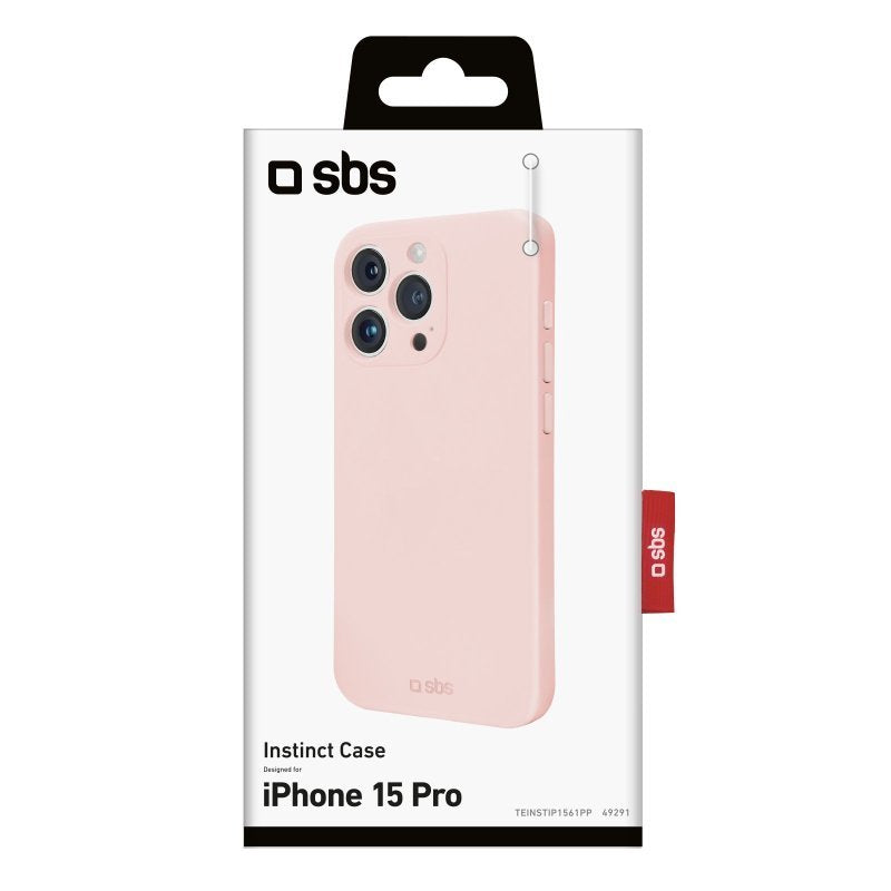 Funda Para  Iphone 15 Pro Sbs Teinstip1561pp  (6.1") Rosa