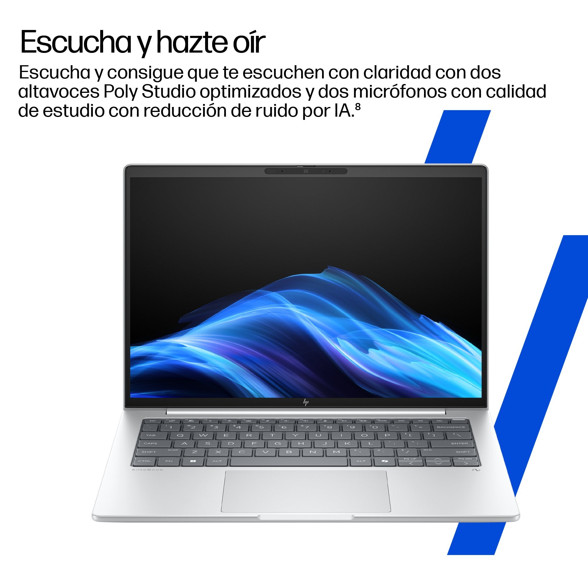 EAN 0821844052549 - HP EliteBook 8 G1i Next Gen AI PC Wolf Pro Security Edition Copilot+ PC Intel Core Ultra 5 226V Portátil  imagen 8