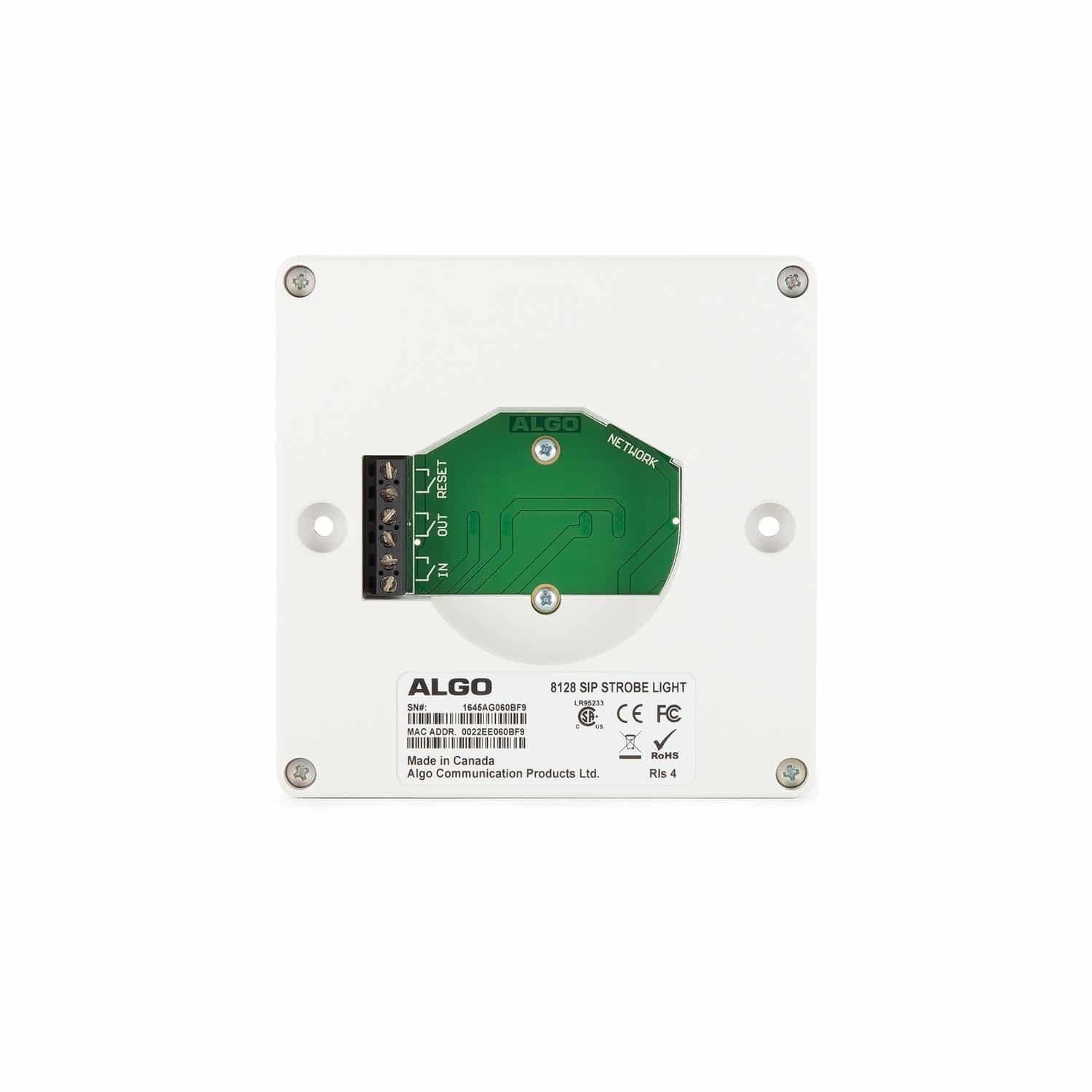 Algo 8128 Ip Visual Alerter - Clear