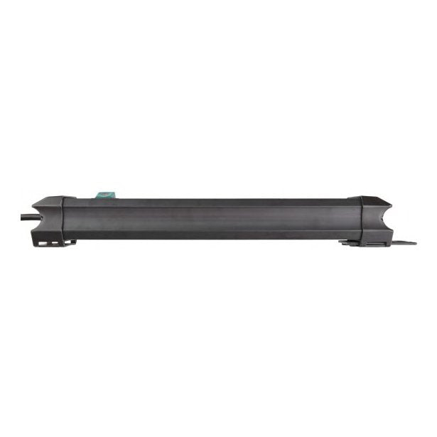Brennenstuhl Premium-Line 6 Vías Negro / Gris Claro, 3m