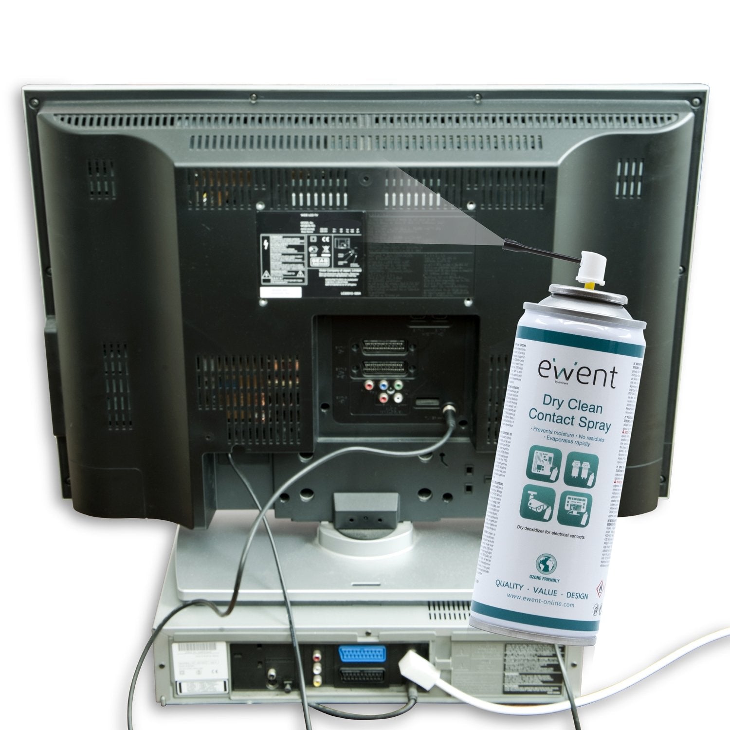 EAN 8054392614071 - Ewent EW5614 kit de limpieza para computadora Pantallas / Plásticos, Universal Espray para limpieza de eq imagen 3