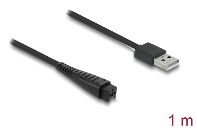 Delock Usb Cable De Carga 4,8 V Para Elektrorasierer Kompatibel Con Panasonic Es-Lv97,