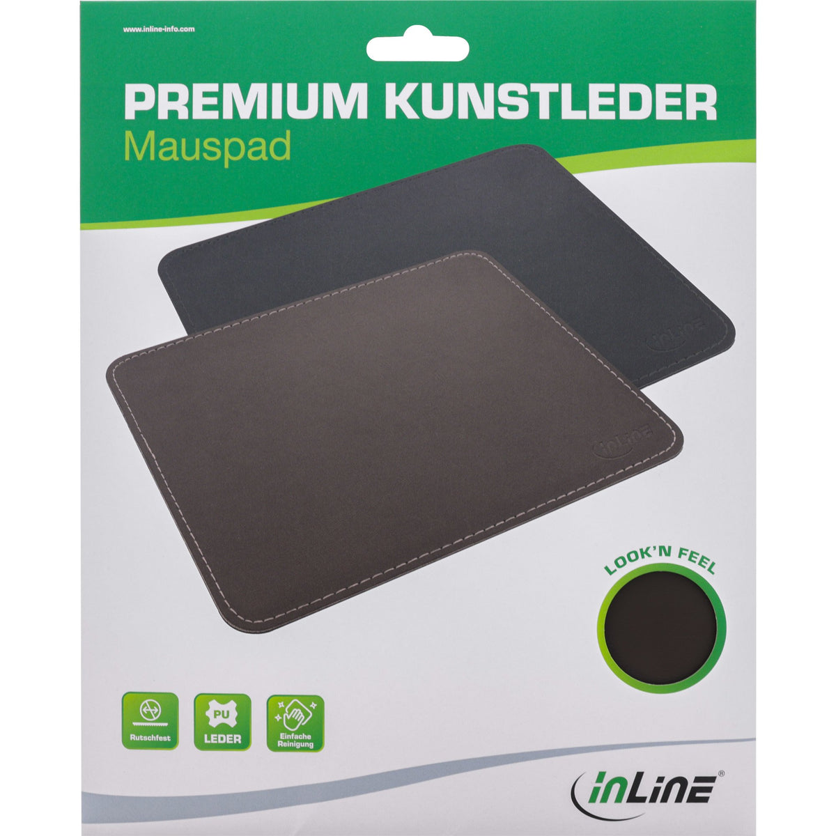 EAN 4043718276899 - InLine 55459L alfombrilla para ratón Negro imagen 3