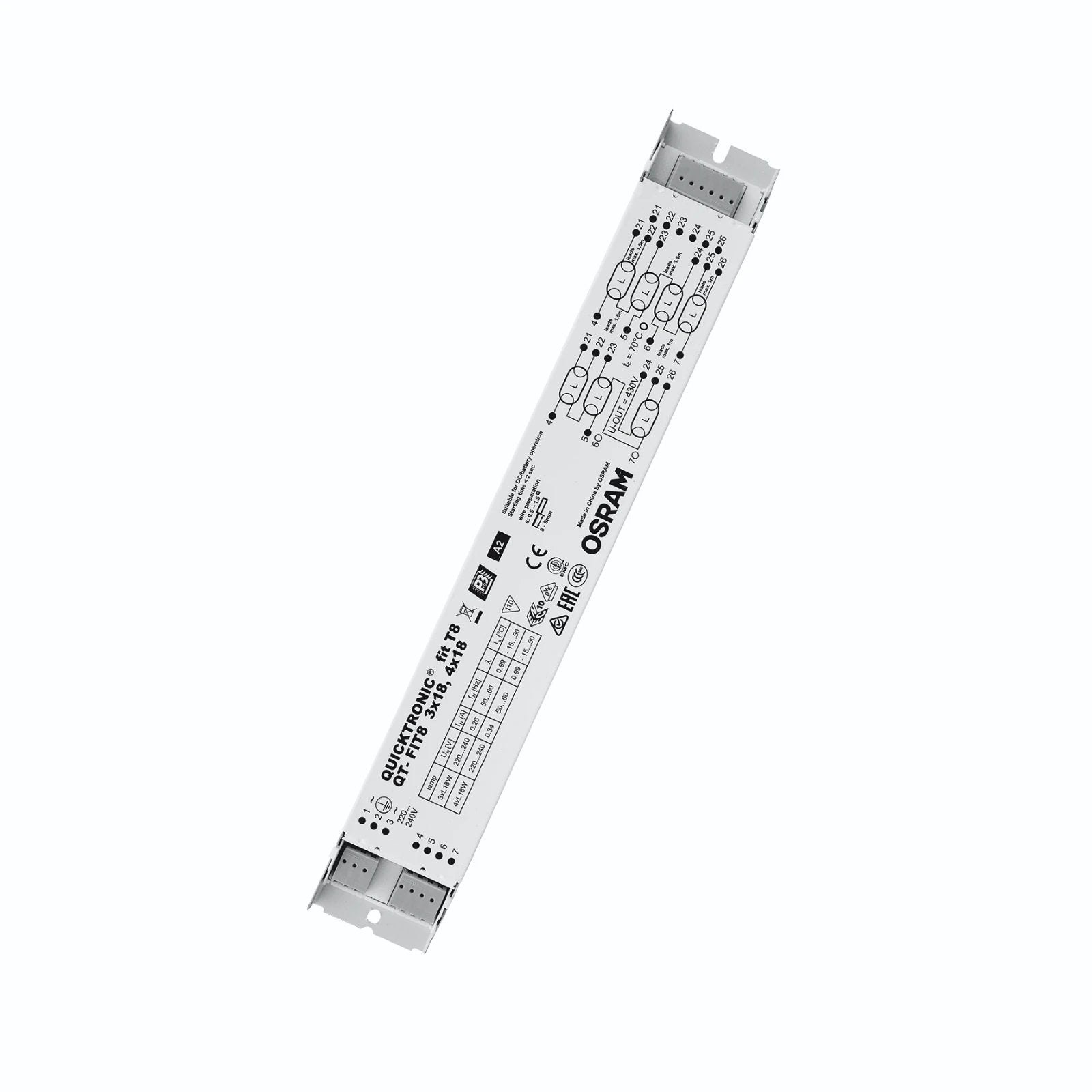 Osram Qt-Fit8 3x18.4x18 220-240 Betriebsgerät
