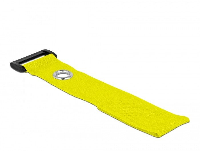 Delock 19552 Presilla Bridas Adherentes Para Cables Amarillo 3 Pieza(S)