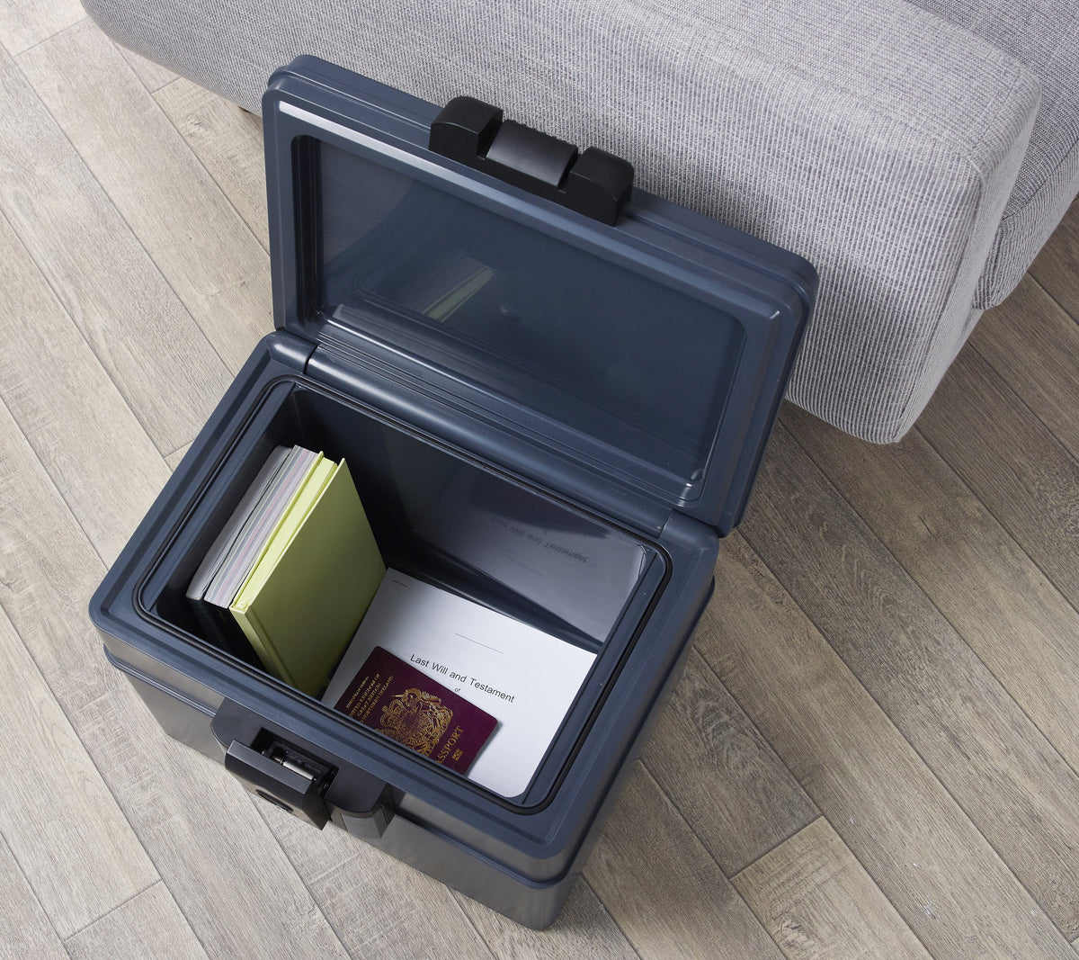 EAN 5052847125915 - Yale YFWC/329/KB1 caja fuerte Caja fuerte de superficie 16,5 L Plástico Gris imagen 11
