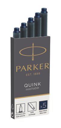 EAN 3501179503851 - Parker 1950385 Recambio de bolígrafo Negro, Azul 5 pieza(s) imagen 1