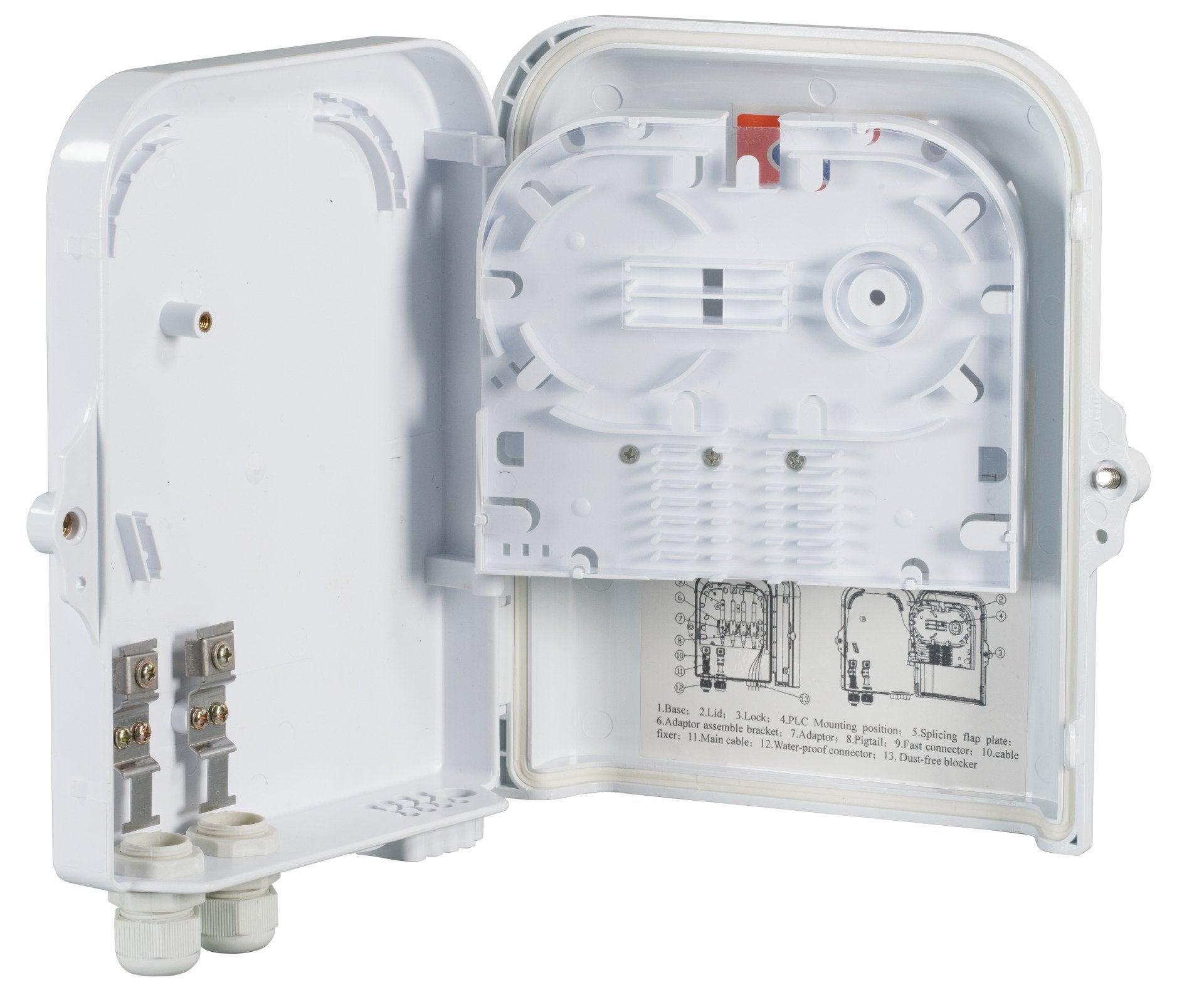 Efb Ftth-Box-Out-2 Ftth Ip65 Anschlussbox Für 8