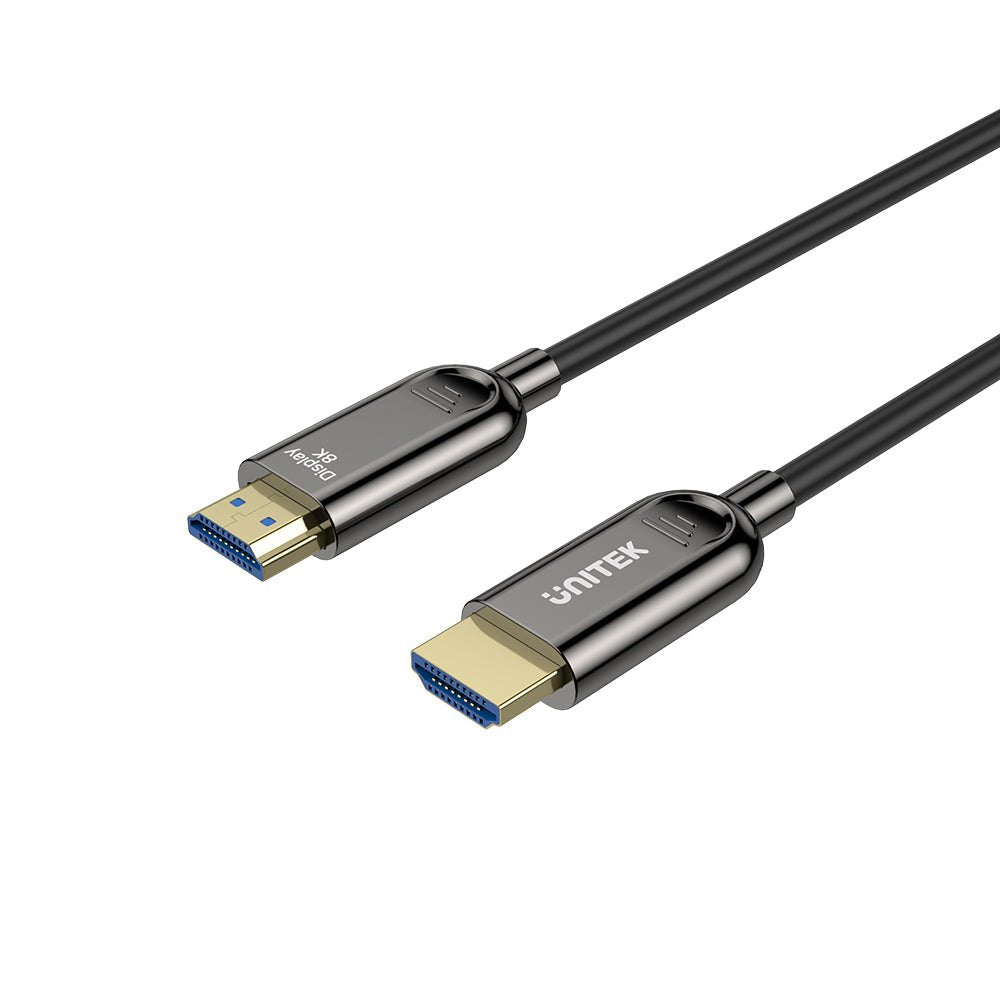 Cable Óptico Hdmi 2.1 Aoc Unitek C11085gy01-30m