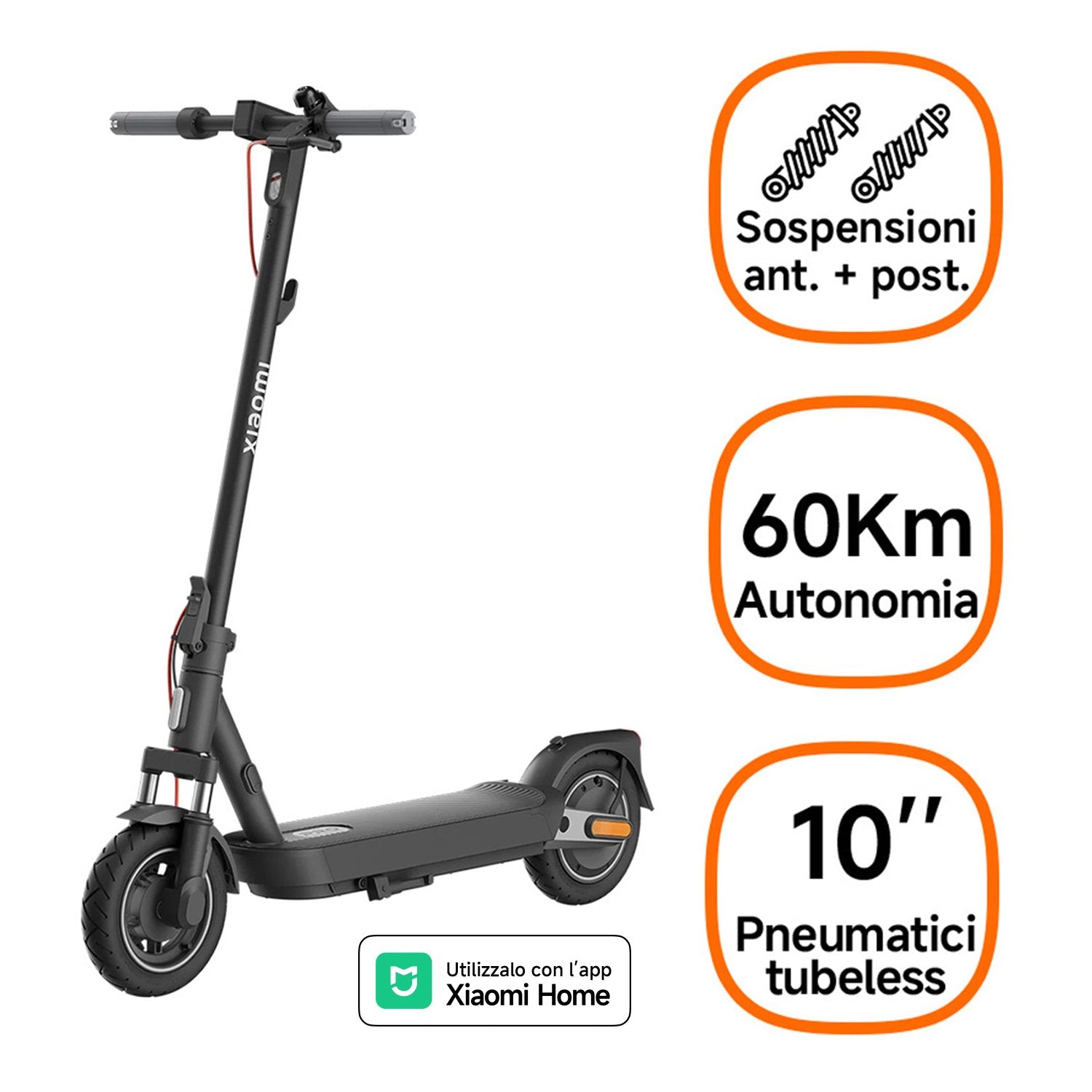 EAN 6932554403836 - Xiaomi Scooter 5 Pro Negro, Gris 20 kmh 10,2 Ah imagen 1