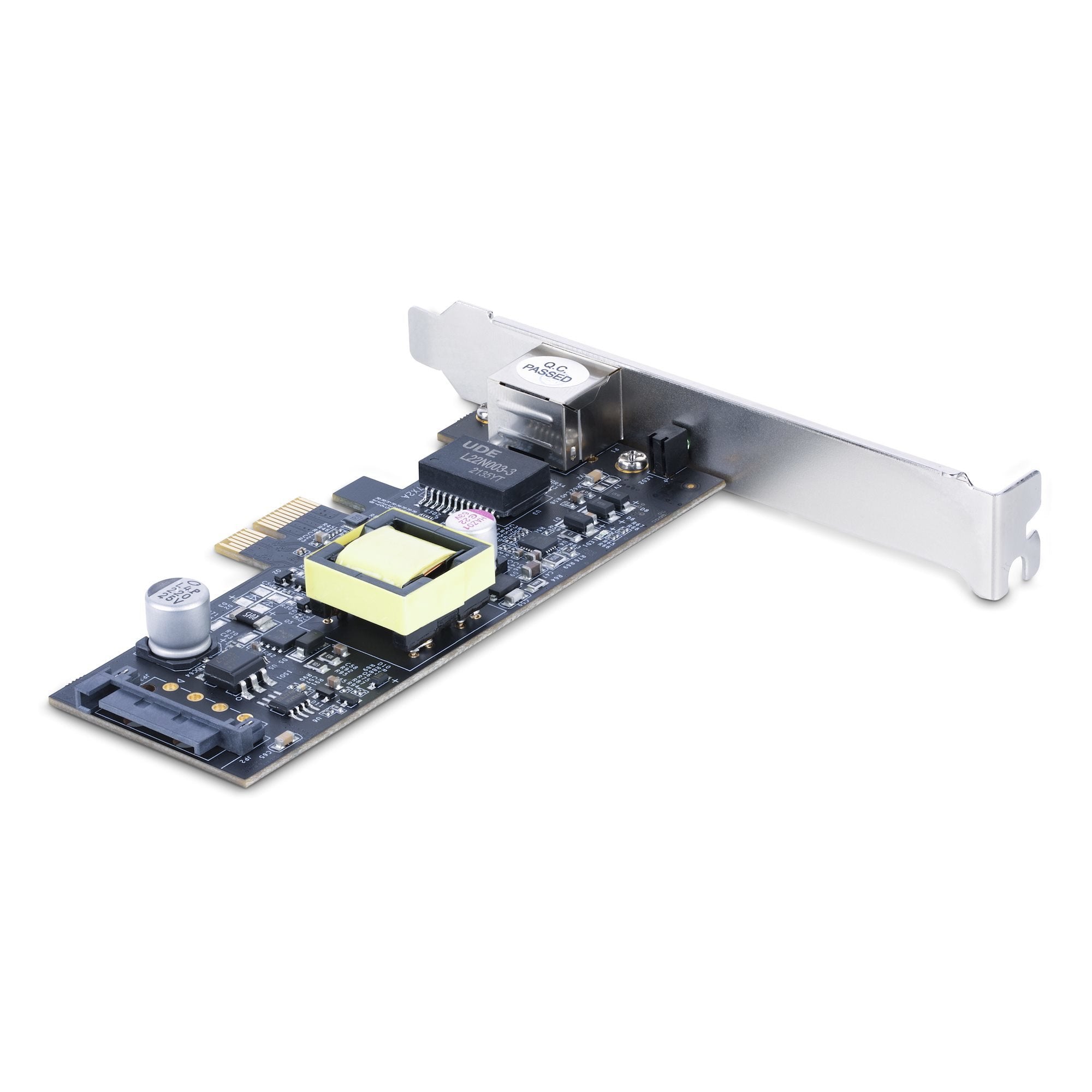 Startech.Com Startech 1-Port 2.5gbps Poe Tarjeta De Red, Intel I225-V, 802.3at/Af - Adaptador De Red - Pcie 2.0 Low-Profile - 2.5gbase-T (Poe+)