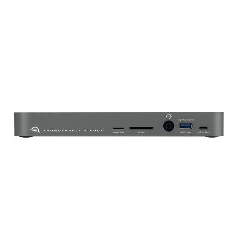 Owc Owctb3dk14psg Base Para Portátil Y Replicador De Puertos Alámbrico Thunderbolt 3 Gris