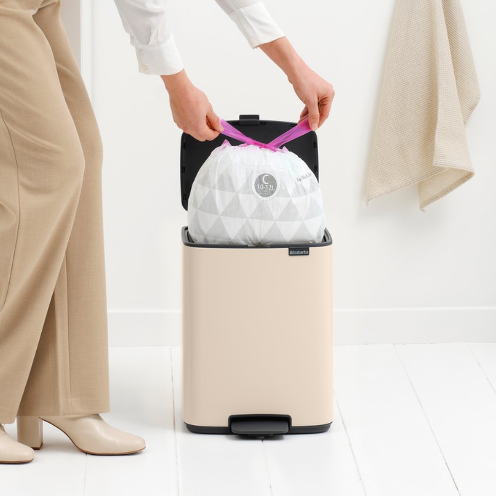 Brabantia Treteimer Bo 12 Liter Soft Beige