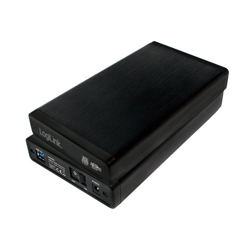 EAN 4052792044904 - LogiLink UA0284 caja para disco duro externo Caja de disco duro (HDD) Negro 3.5" imagen 1