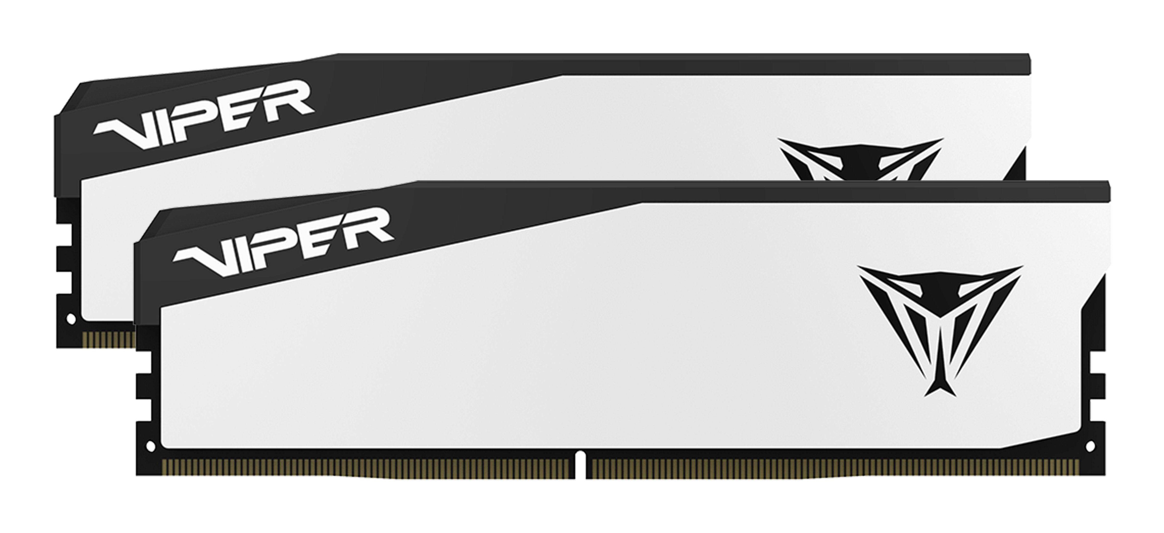Memoria Patriot Viper Elite 5 Ddr5 32gb 2x16gb 6000mt S Blanco