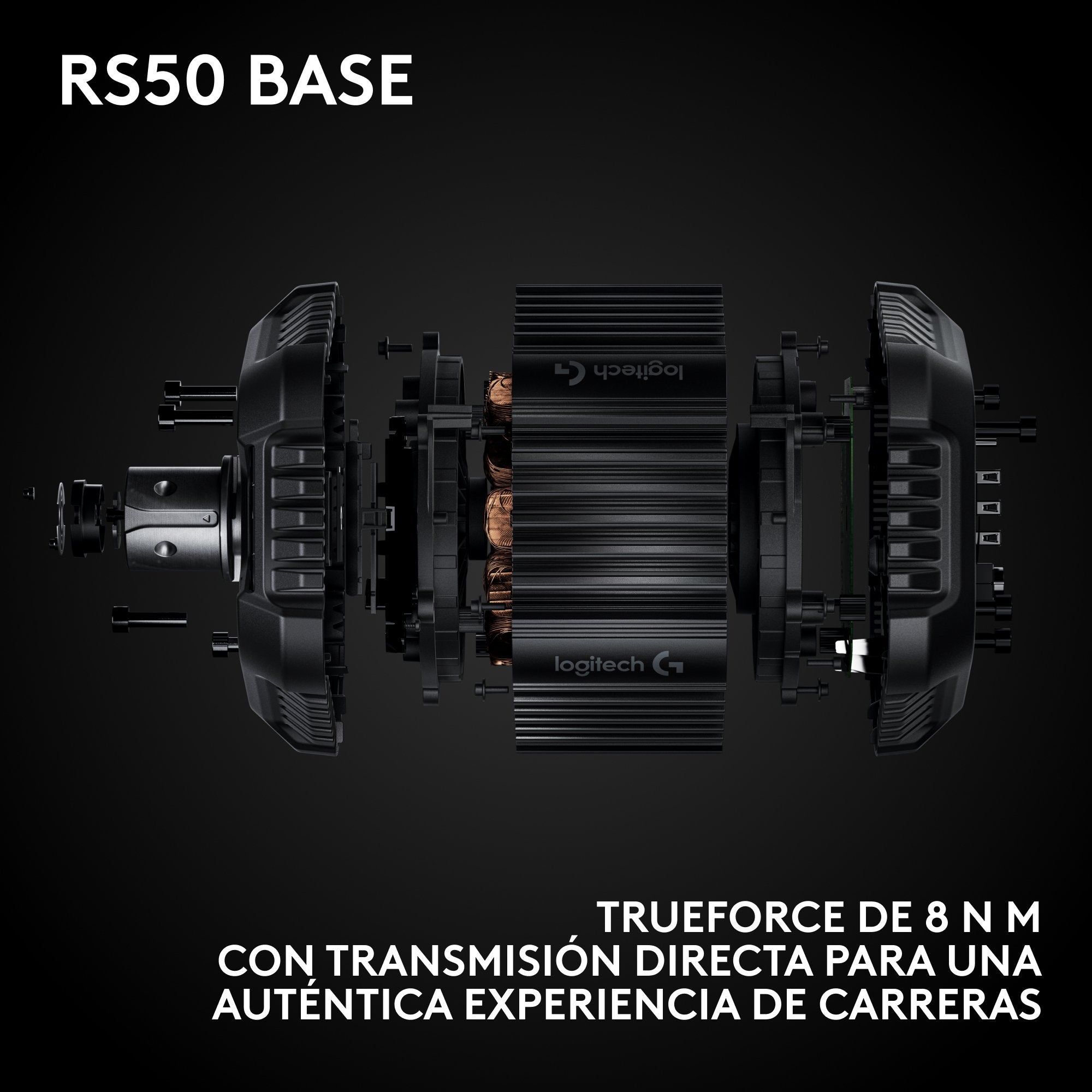 EAN 5099206128026 - Logitech G RS50 System Negro USB 2.0 Analógico PC, Xbox One, Xbox Series S, Xbox Series X imagen 8