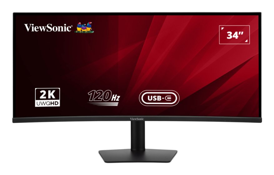 EAN 0766907032802 - Viewsonic VA VA3420C pantalla para PC 86,4 cm (34") 3440 x 1440 Pixeles UltraWide Quad HD LED Negro imagen 1