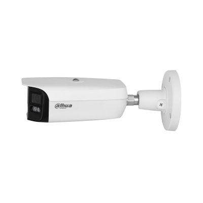 Dahua Ipc-Pfw5849-A180-E2-Aste Tubular Ip H265 2x4m Dual-Lens Splicing Full Color Wdr140db Starlight Ir40m 3.6mm Ip67 Epoe Sd Audio Mic E/S Ai