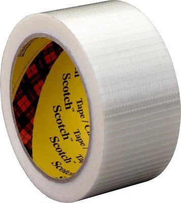 3m Bidirektionales Filamentklebeband 8959, Transparente, Agrupación, Fijación, Embalaje, Sellado, Biaxial Orientiertes Polipropileno (Bopp), Fibra Óptica, Metal, Abnutzungsresistent, Resistente A La Humedad, 10%