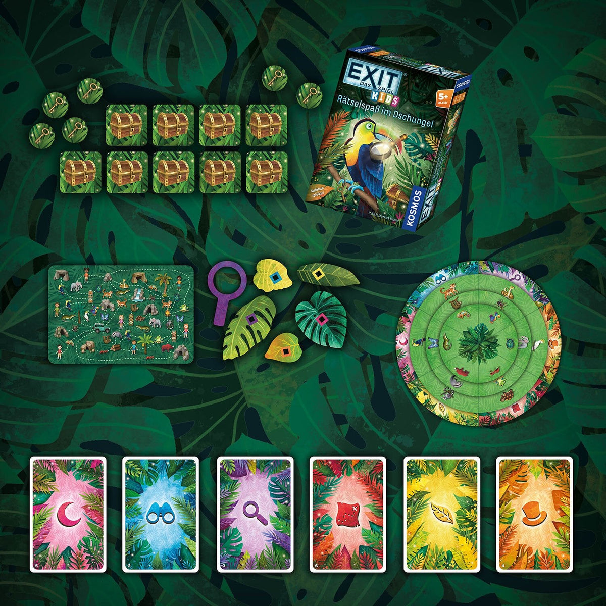 Kosmos Exit - The Kids Game: Diversión De Rompecabezas En La Jungla, Juego De Fiesta 683375