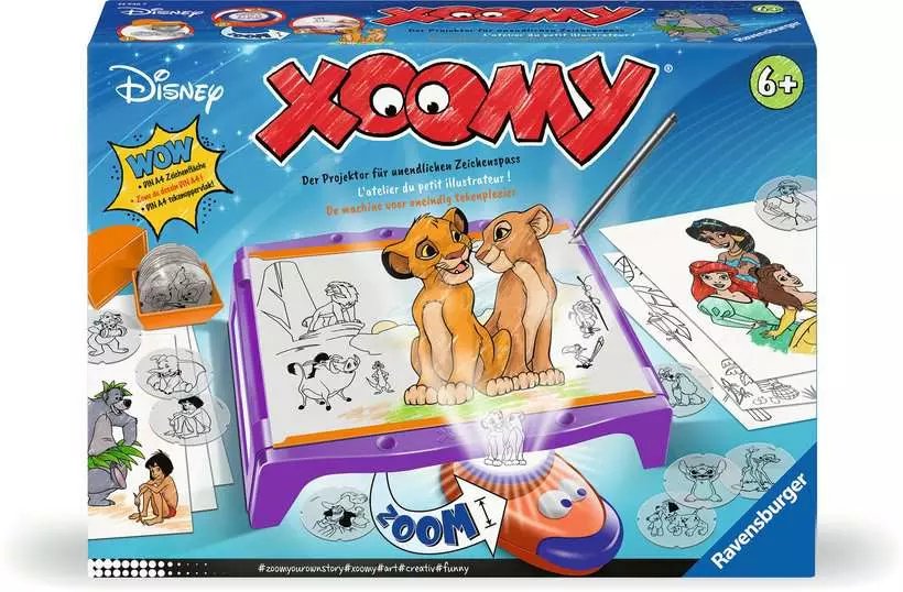 Ravensburger Xoomy Maxi Disney A4 Table, Pintura 23946