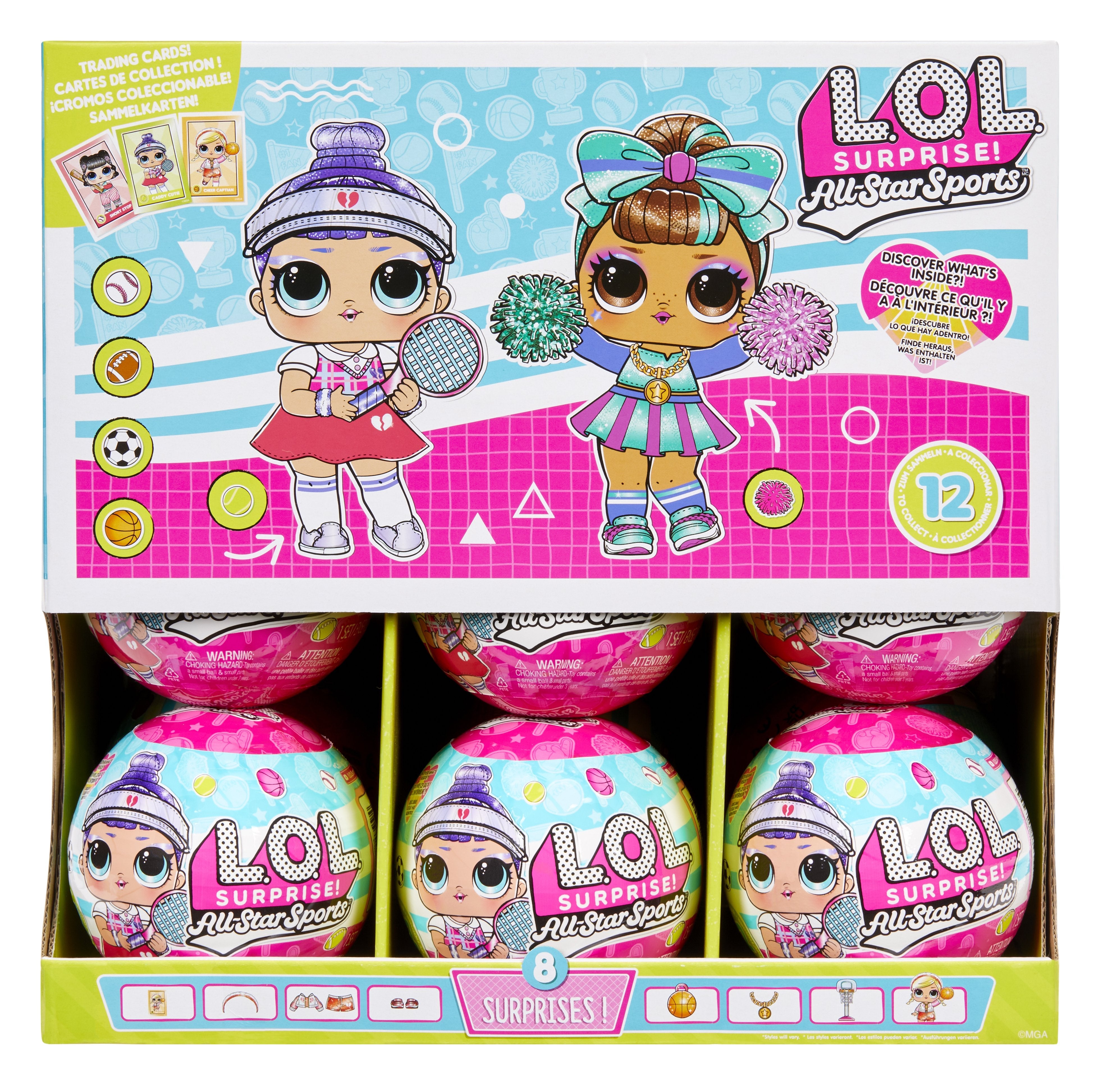 EAN 0035051523994 - L.O.L. Surprise! All Star Sports Vault Tot Asst in PDQ imagen 17