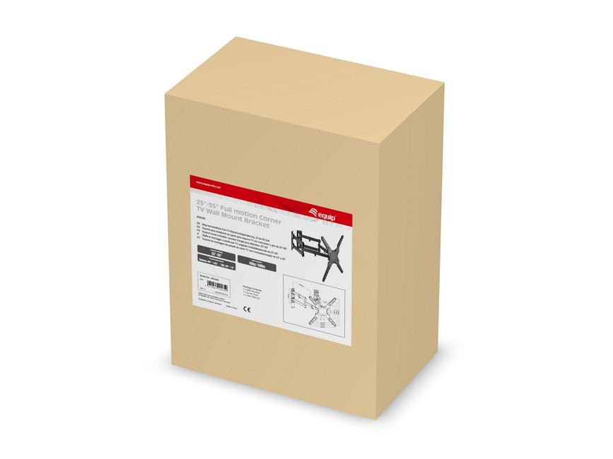 Equip 650328 Soporte De Pared De Esquina Para Tv 23-55 Vesa 400x400 Max. 45kg