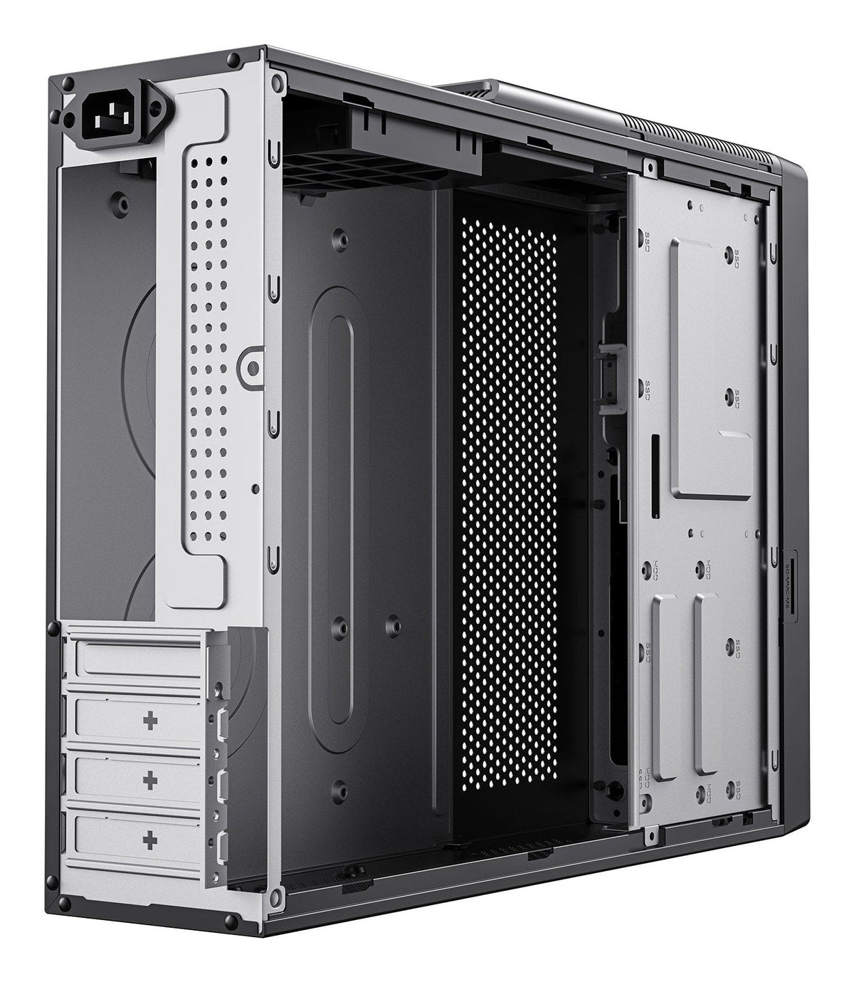Caja Micro Atx Unykach Uk2012 Cpu Max 80mm Gpu Max 220mm F.A Sfx 300w 80+ Bronze Negro