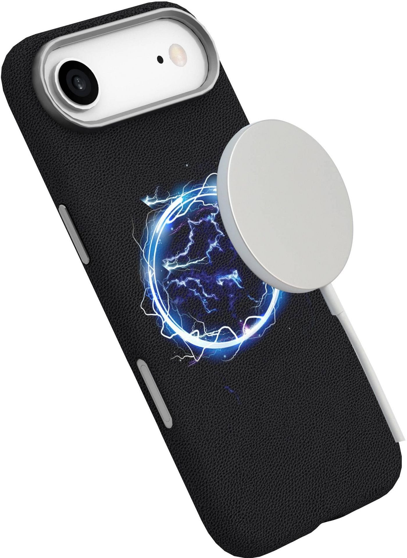Infinite (Grs) Venice Iphone  Air Black Leather Magnetic