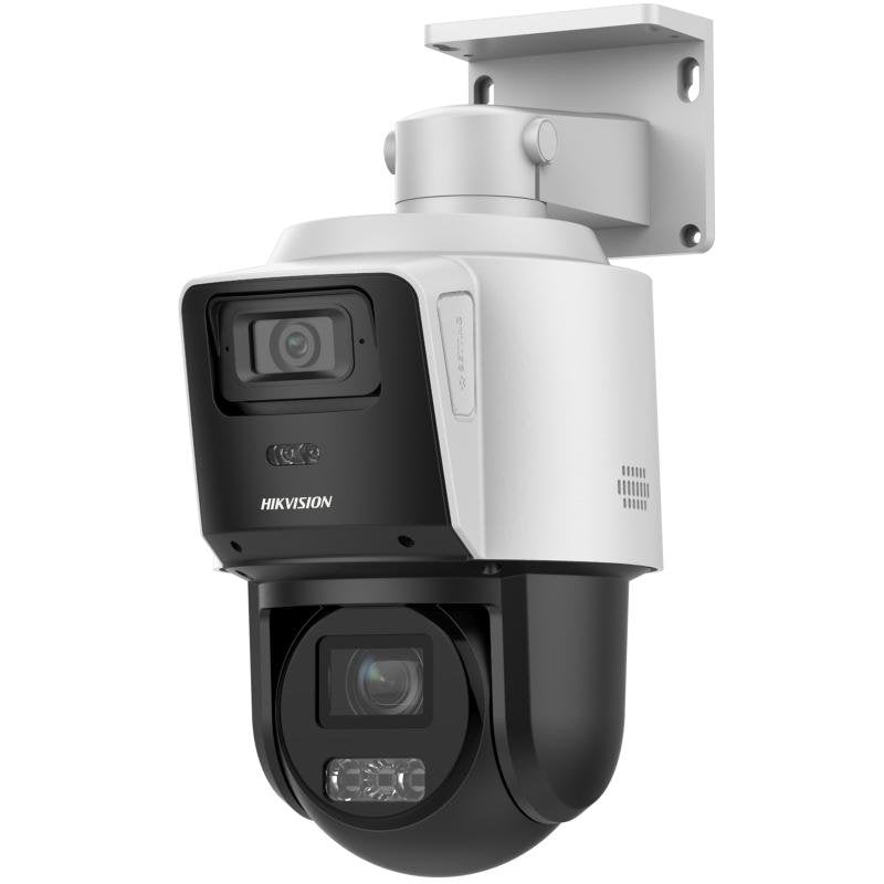 Cámara Ptz Ip Tandemvu 4mp+4mp Poe 4x Darkfighter