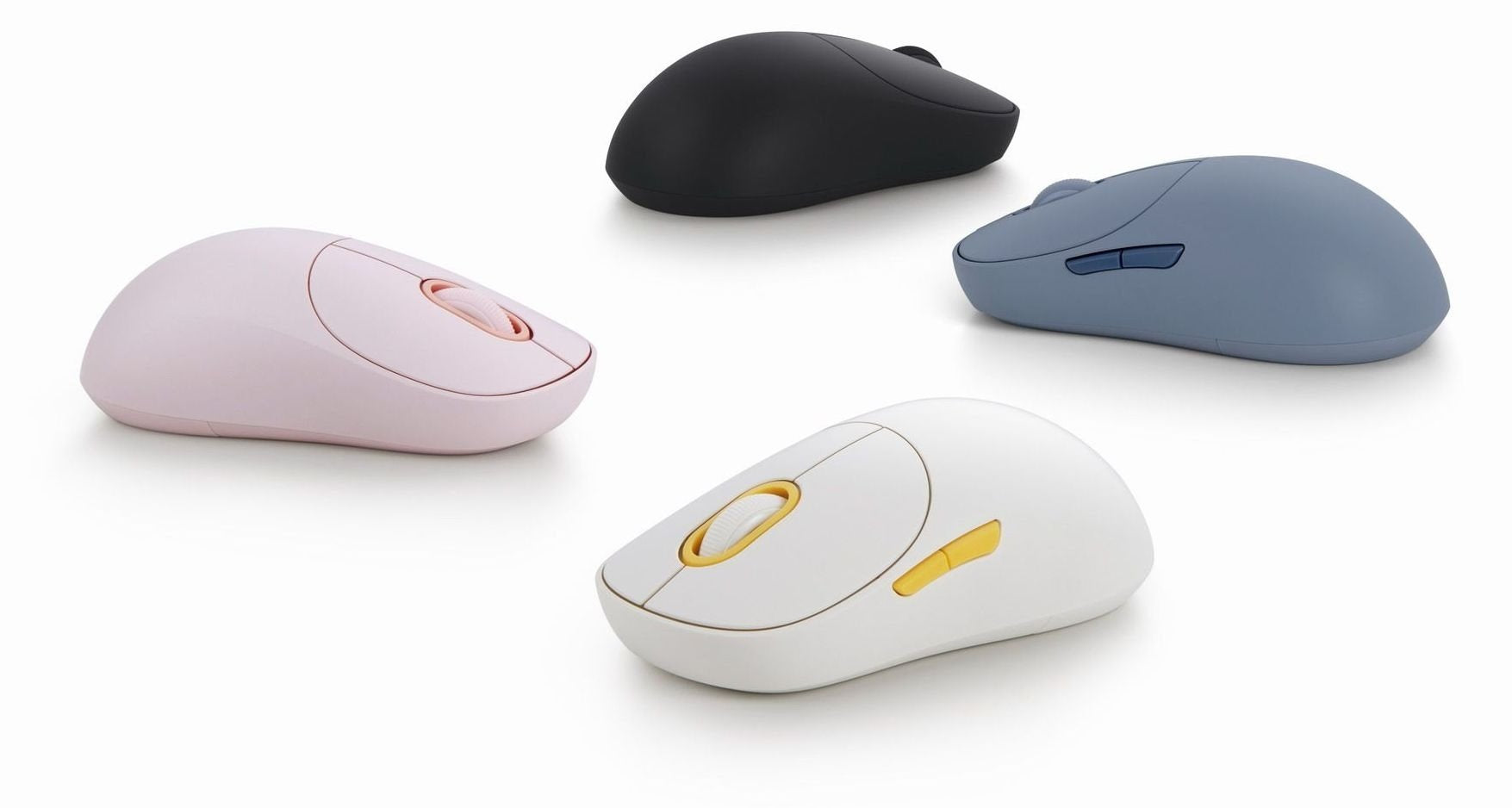 Ratón Inalámbrico Xiaomi Wireless Mouse 3 Rosa - 1200 Dpi