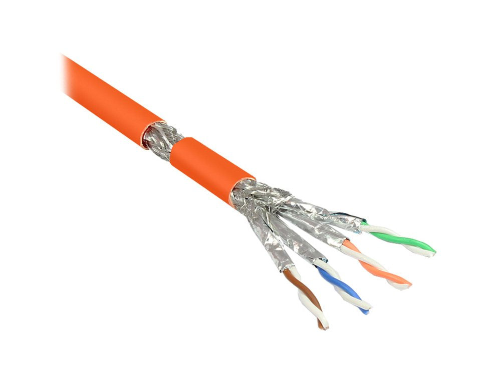 EAN 4014619721399 - Alcasa Cat7, 50m cable de red Naranja S/FTP (S-STP) imagen 1