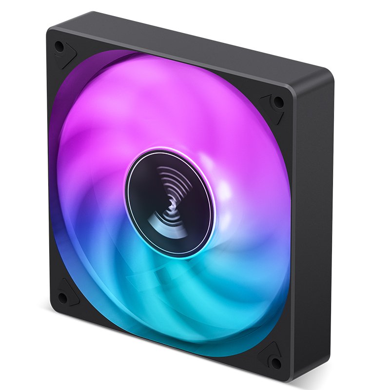Jonsbo Sl-120c Rgb Ventilador, 3-Pin, 120mm - Negro