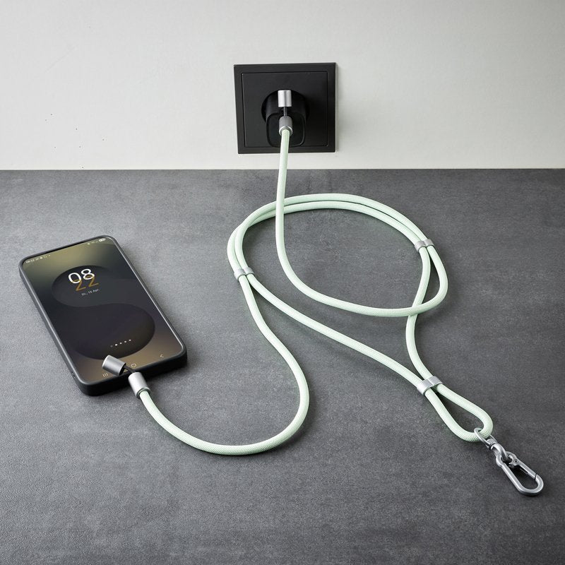 EAN 4034303037131 - Intenso Handykette als Lade- + Datenkabel USB-C bis 1,65m grün cable USB USB C Verde imagen 9