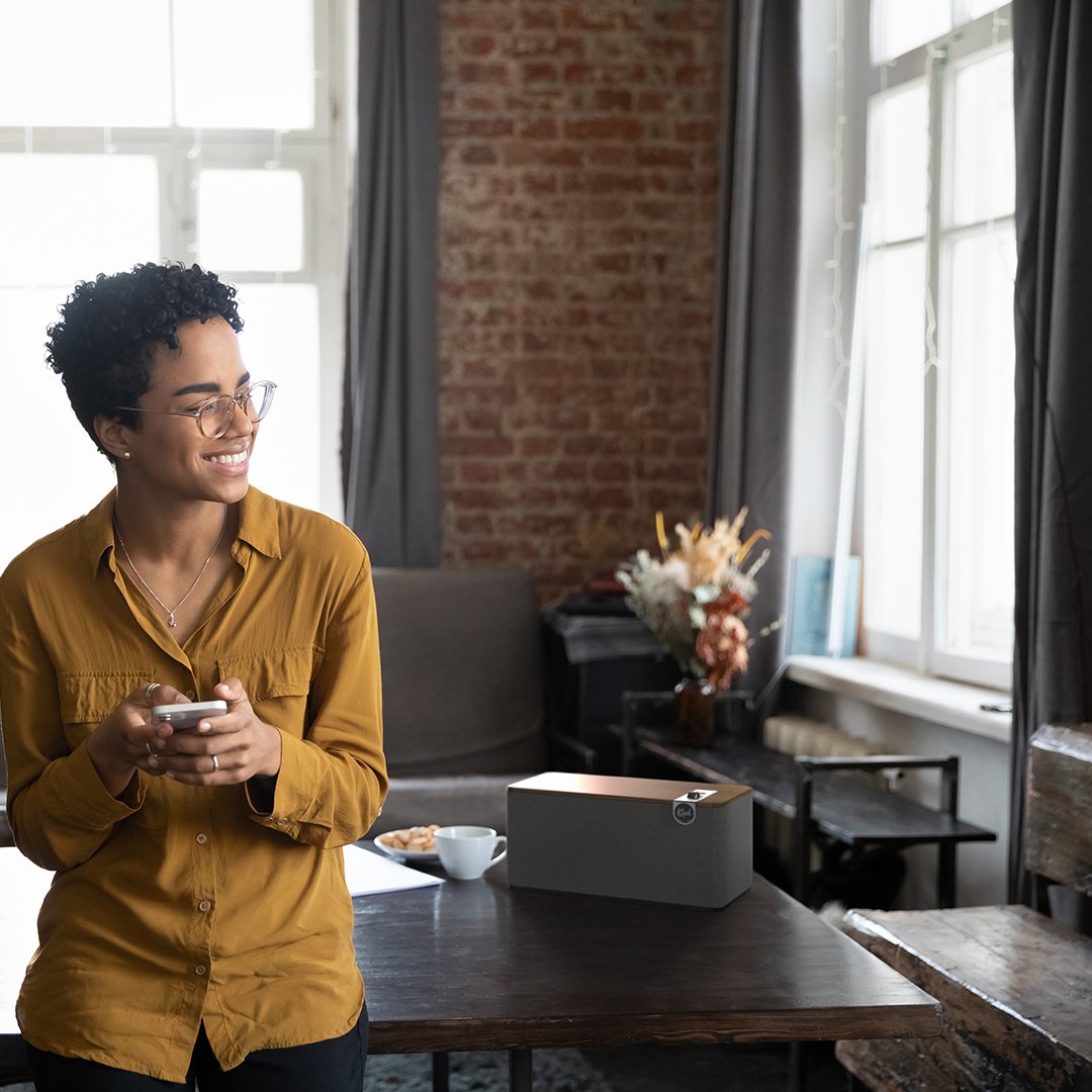 Altavoz  Klipsch The Three Plus Negro Inalámbrico Y Alámbrico 120 W