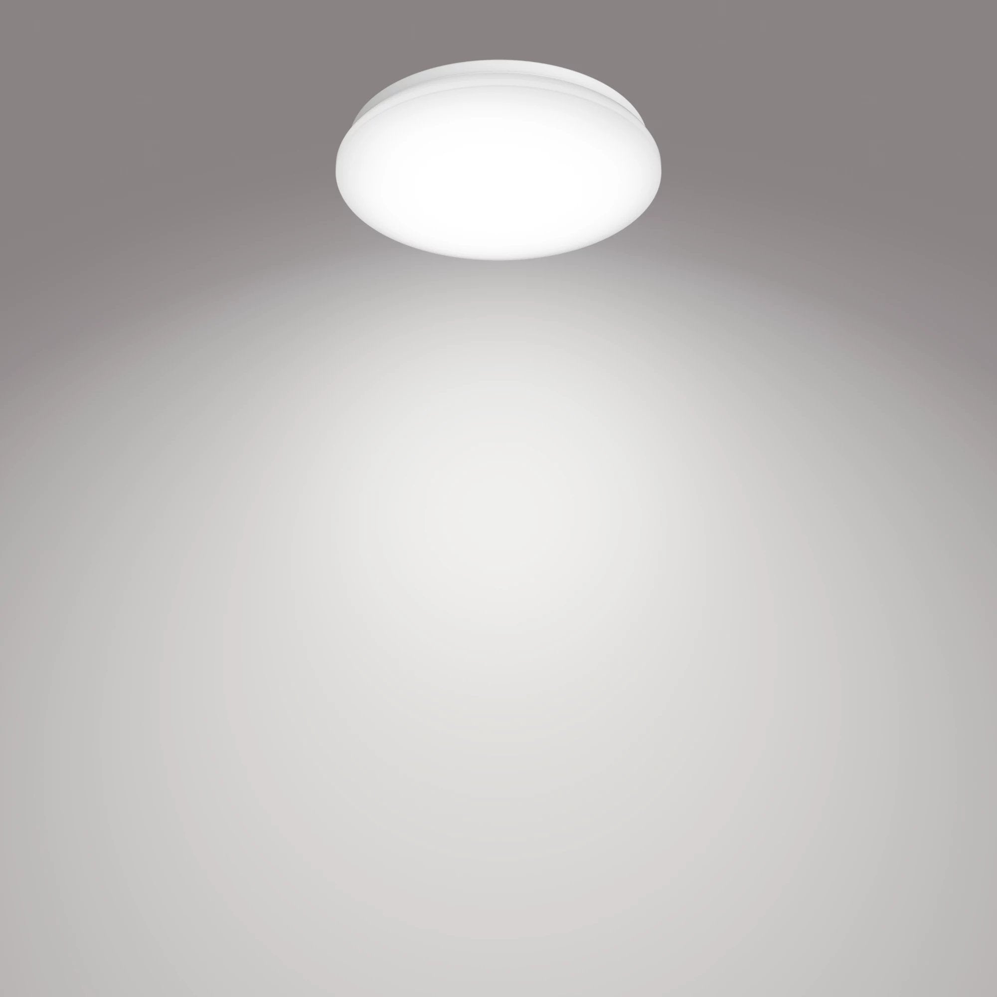 Plafon Interior De Led 6w 640lm 4000k Luz Dia Mod. Moire Ø22,5x6,8cm Philips