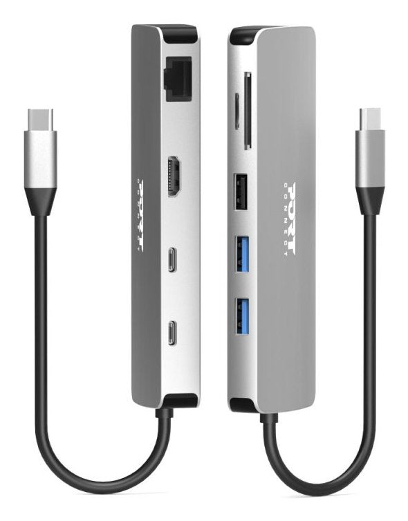 Port Connect Docking Tipo C 9 In 1 - 1 X 4k Hdmi - Pd 85w - Retail Btoc Only