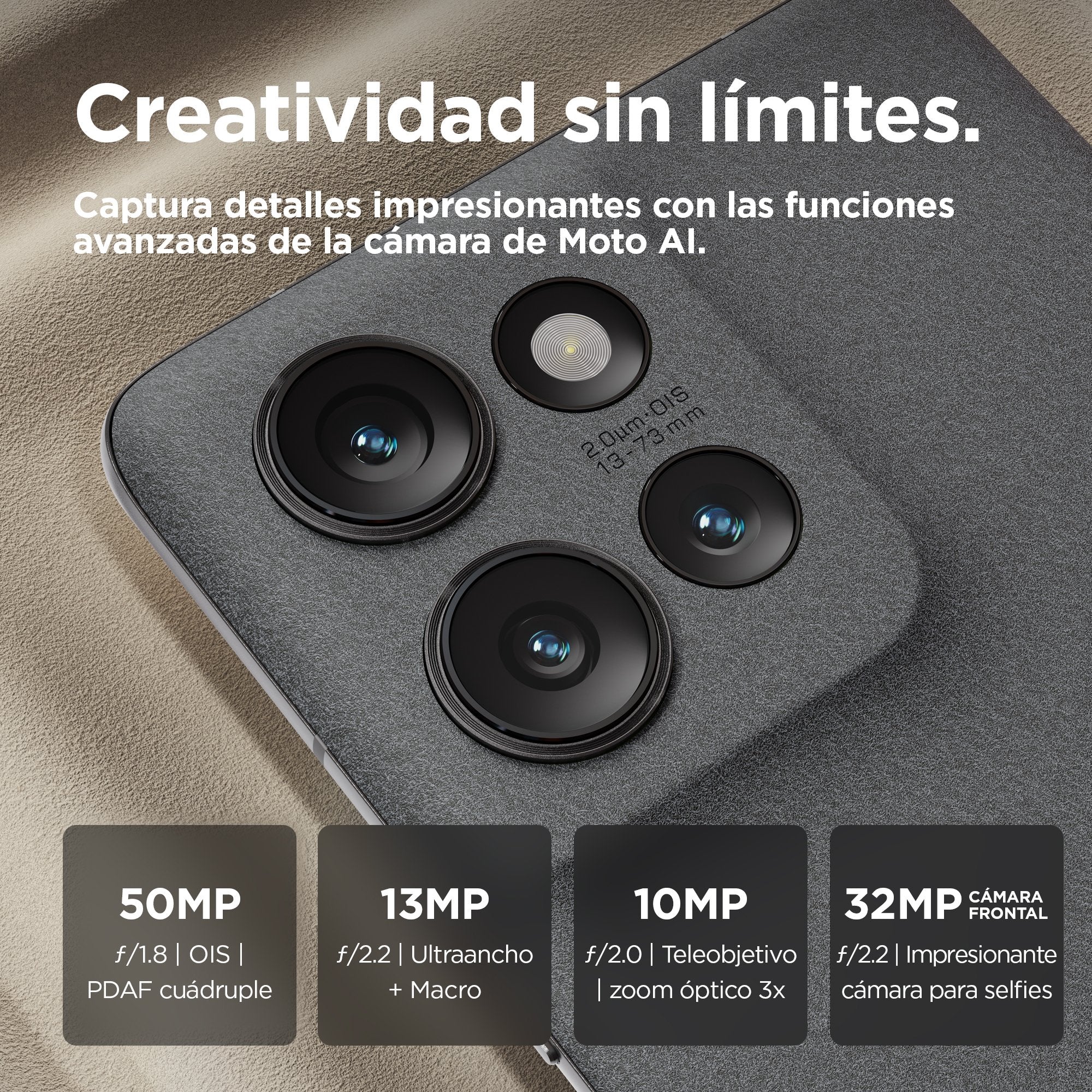 Motorola Xt2407-1 Moto Edge 50 5g 12gb Ram 512gb - Koala Grey