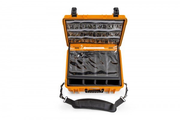 B&W Outdoor Case 6000 Con Ki De Emergencia Médica Naranja