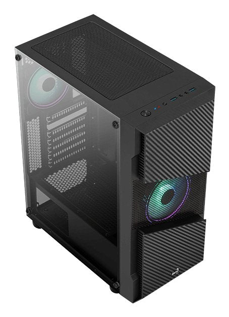 EAN 4710562754186 - Aerocool Menace Saturn RGB Midi Tower Negro imagen 4