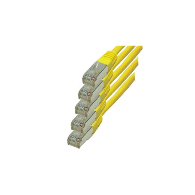 EAN 4017538063397 - S/CONN maximum connectivity Cat.6 S/FTP 0.25 m cable de red Amarillo 0,25 m Cat6 S/FTP (S-STP) imagen 1