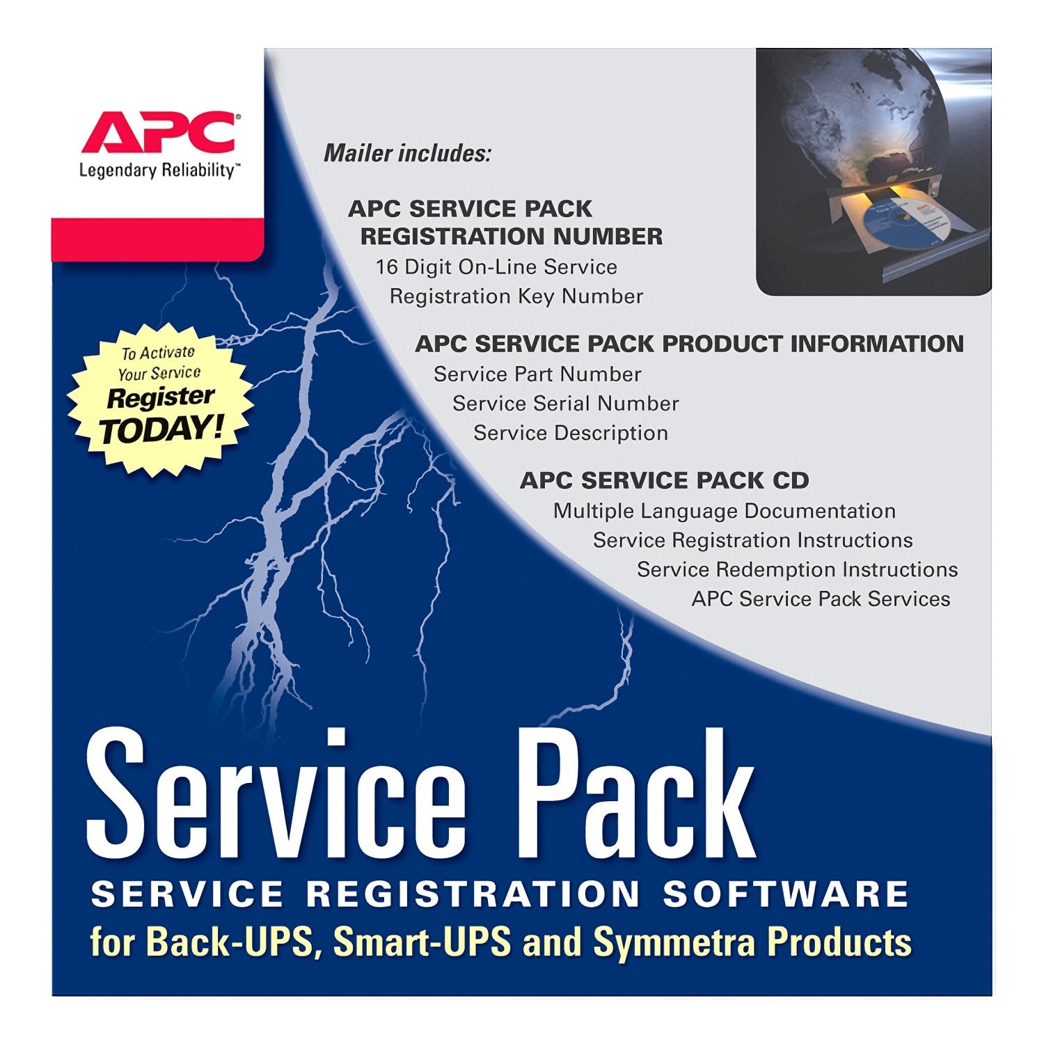 EAN 0731304259305 - APC Service Pack 3 Year Extended Warranty 3 año(s) imagen 4